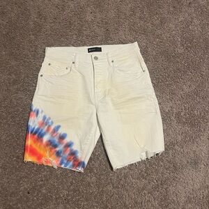 Purple mens shorts worn once